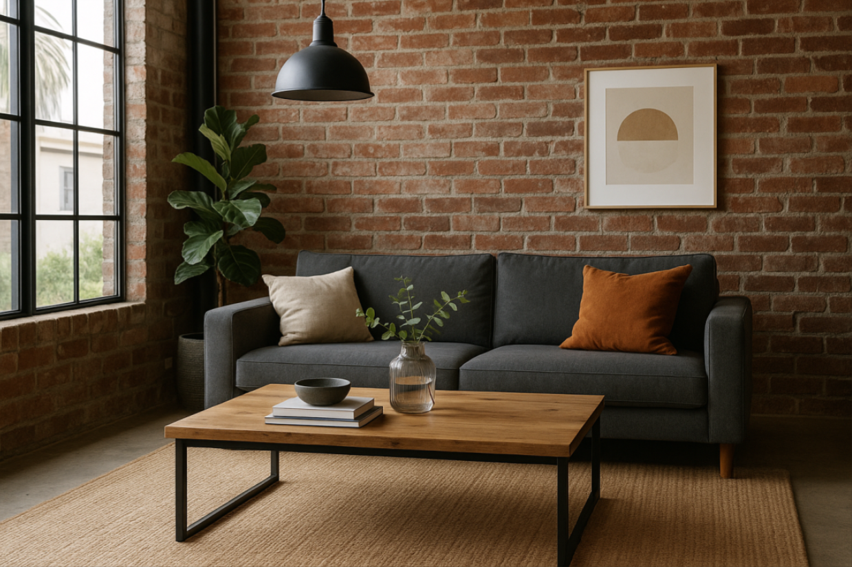 How to Style an Industrial Coffee Table