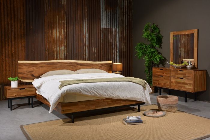 How to Make a King Size Bed Work in a Small Bedroom
