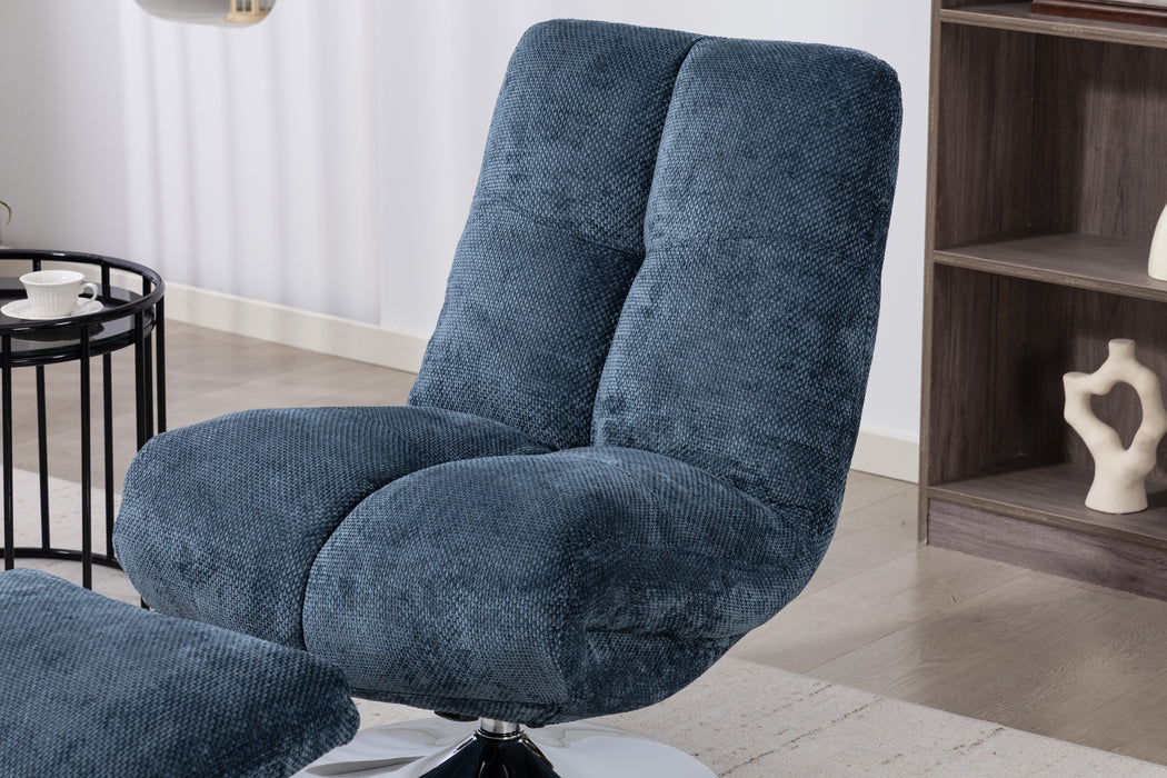 Pulse Swivel Chair with Stool