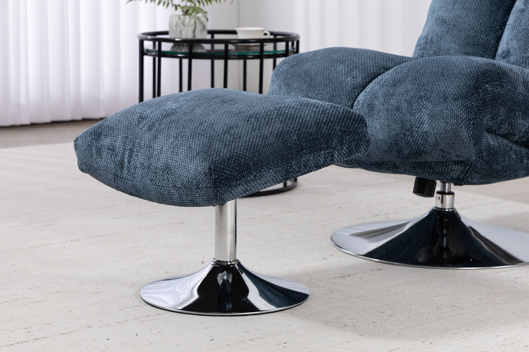 Pulse Swivel Chair with Stool
