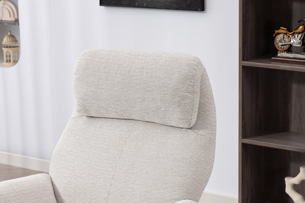 Cosmo Swivel Chair with Stool