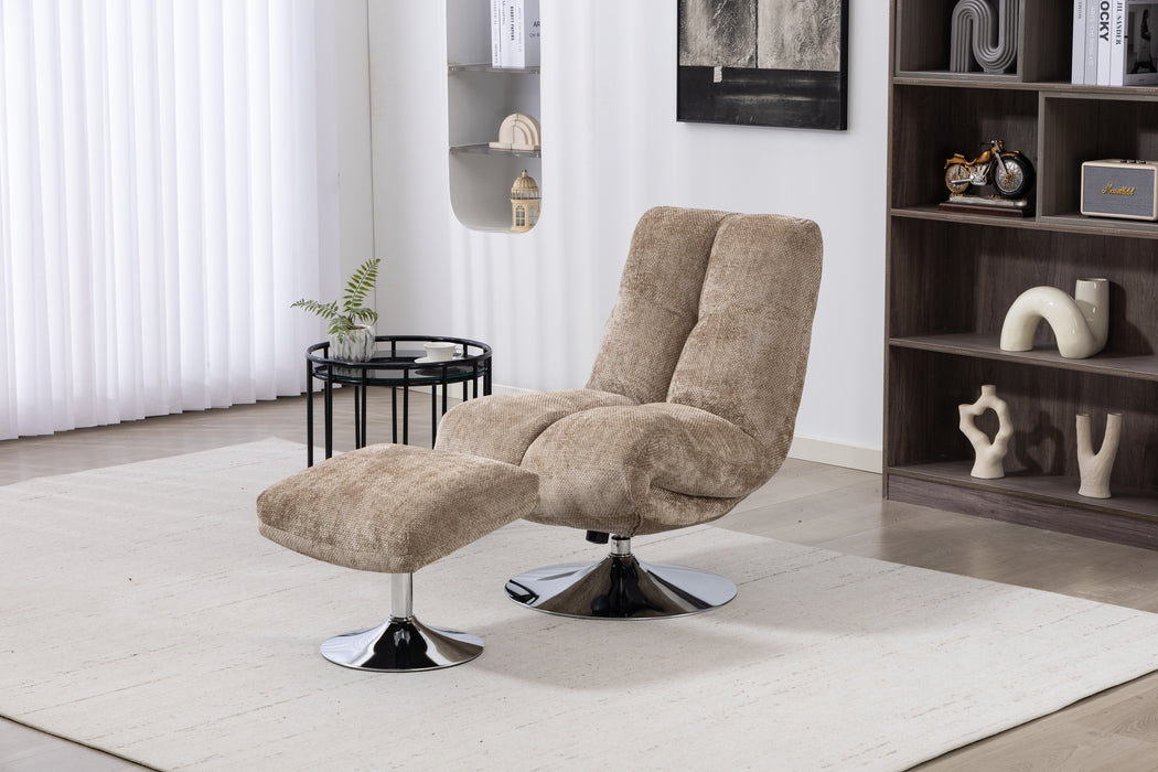 Pulse Swivel Chair with Stool