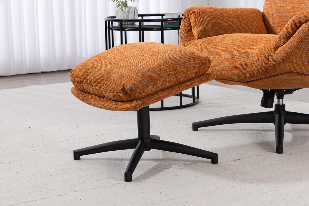 Cosmo Swivel Chair with Stool