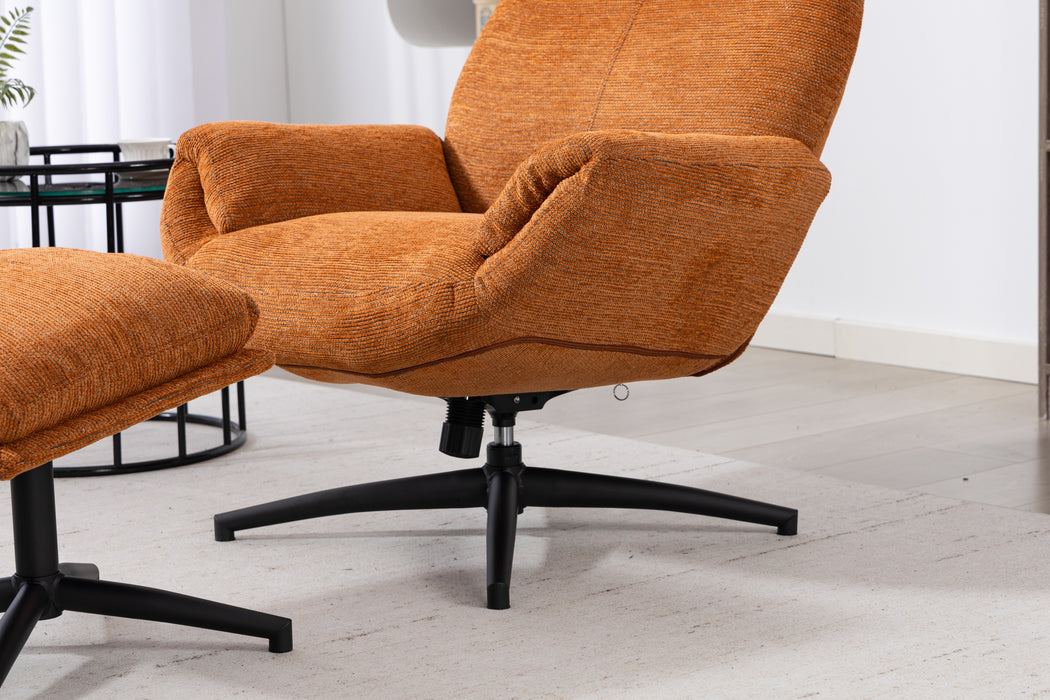 Cosmo Swivel Chair with Stool