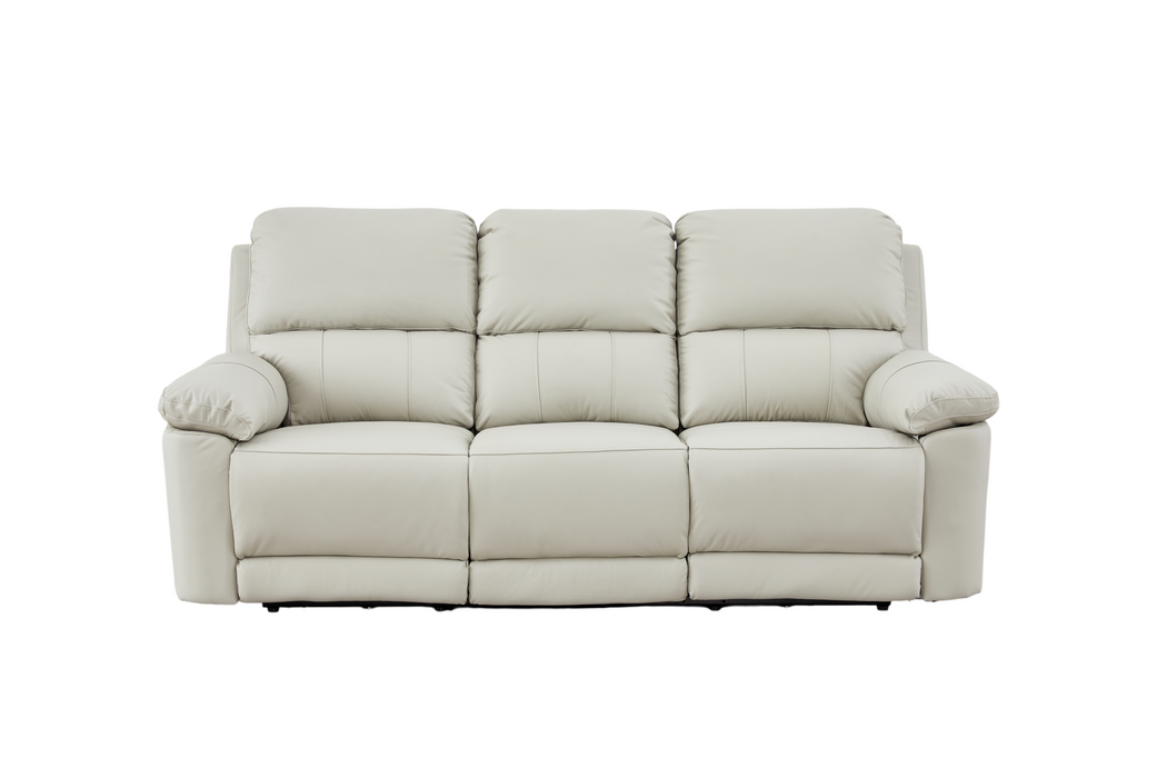 Angelo Electric Recliner Leather Lounge Suite