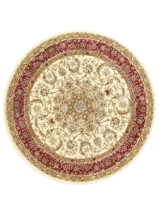 Alice Round 15 Cream Red