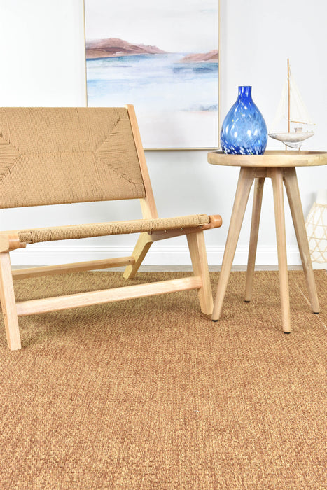 Outdoor Sisal Brown Rug 3900-075 Runner