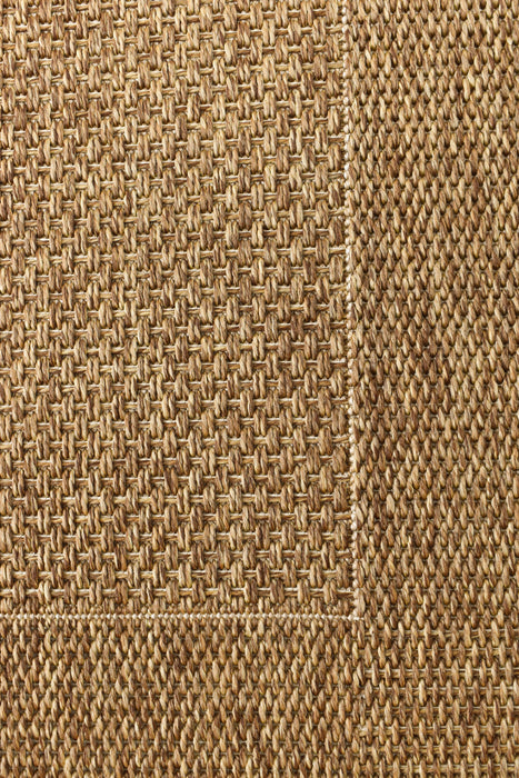 Outdoor Sisal Brown Rug 3900-075 Runner