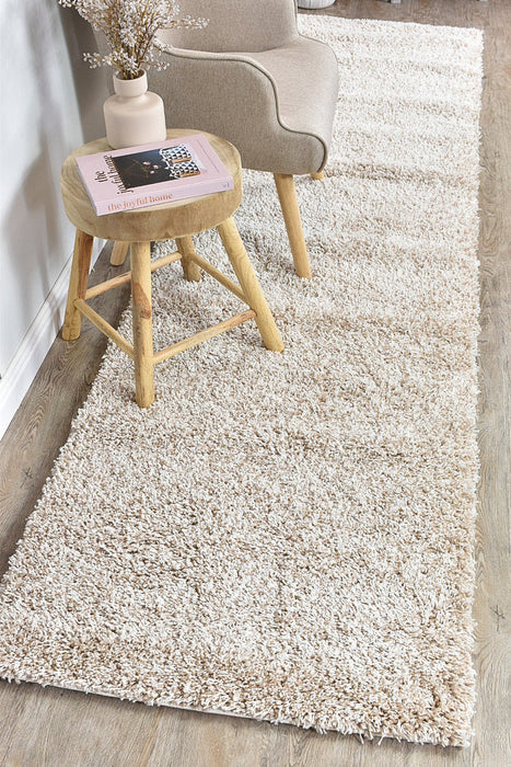 Leona Beige Runner Rug