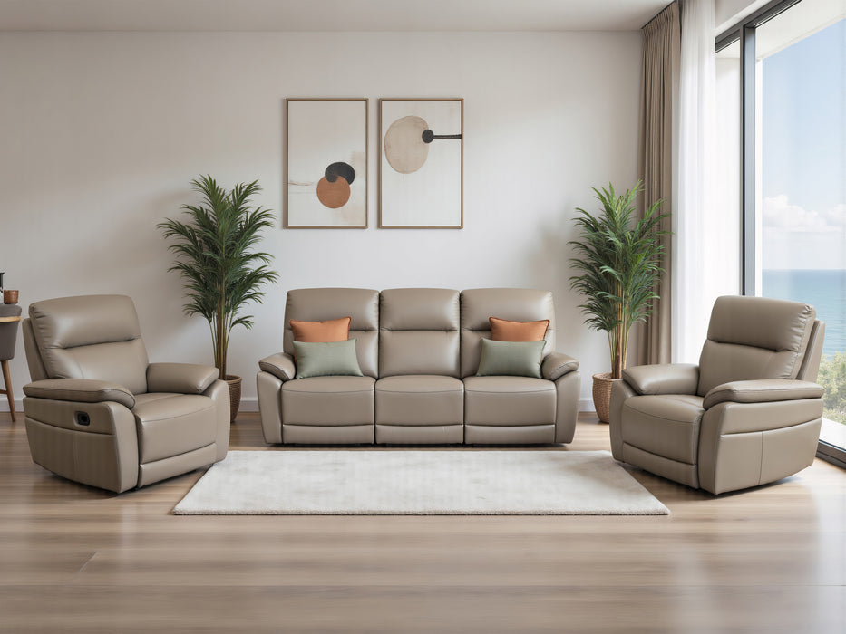 Benson Leather Recliner Lounge