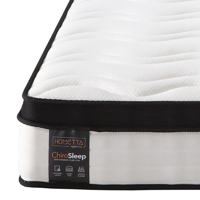 ChiroSleep 5-Zone Orthopaedic Euro Top Pocket Spring Mattress