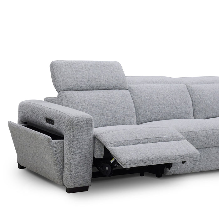 Transdale 5 Seater Fabric Electric Lounge