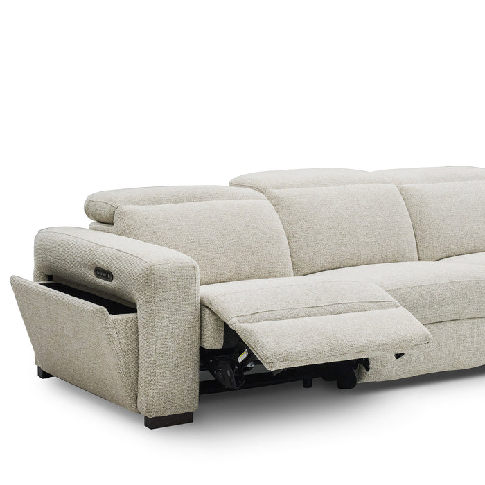 Transdale 5 Seater Fabric Electric Lounge