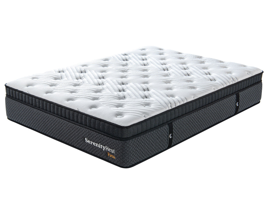 SerenityRest® Cool-Gel Memory Foam Micro-Coil Pocket Spring Mattress