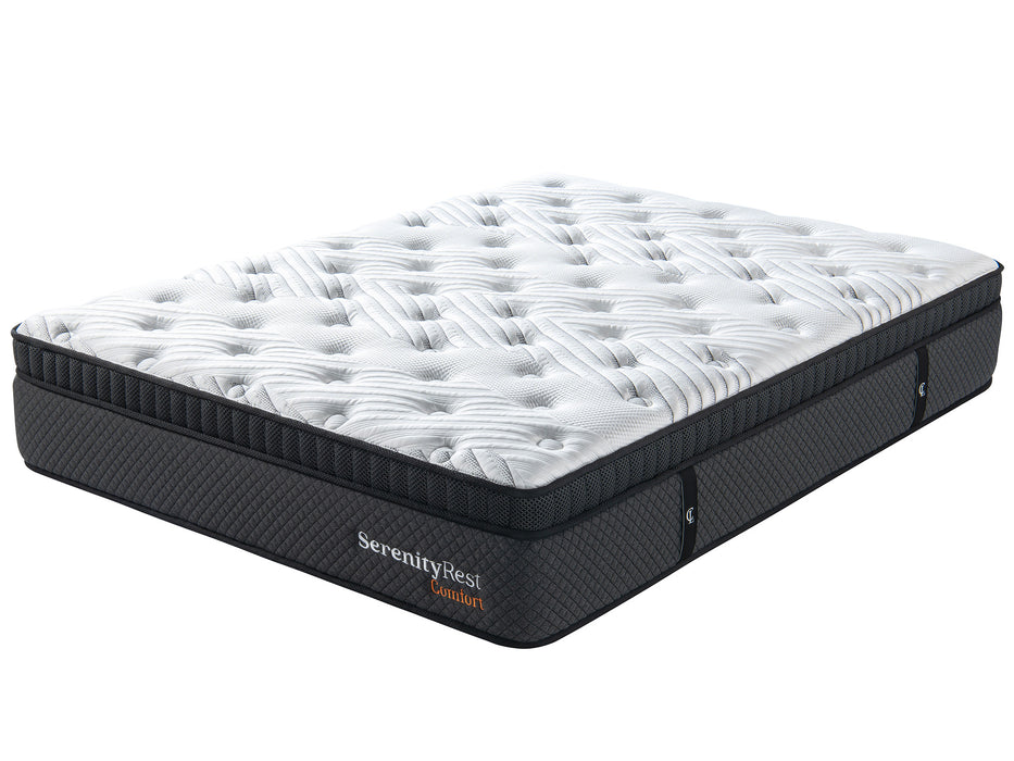 SerenityRest® Cool-Gel Memory Foam Micro-Coil Pocket Spring Mattress