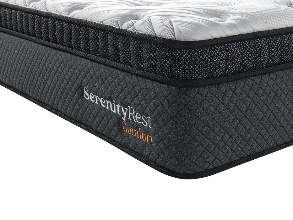 SerenityRest® Cool-Gel Memory Foam Micro-Coil Pocket Spring Mattress