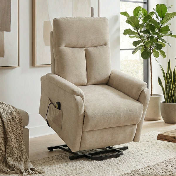 Ory Fabric Power Lift Recliner