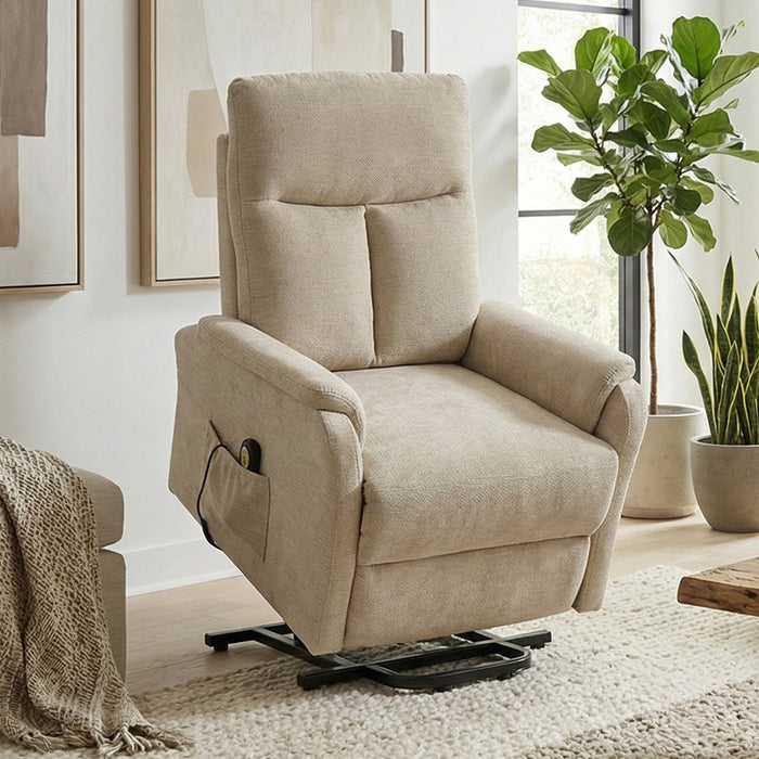 Ory Fabric Power Lift Recliner