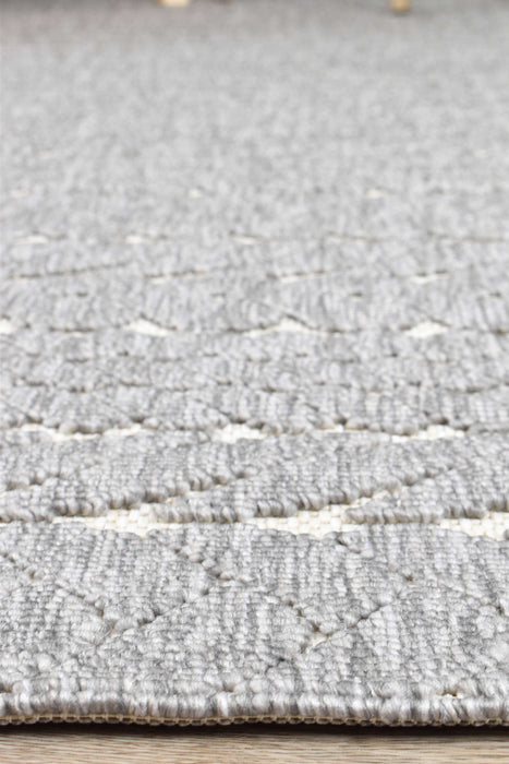 Fenix Grey White Rug 20469-302