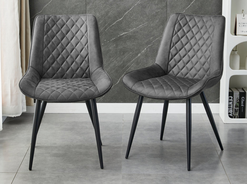 Tyler Fabric Dining Chairs (Set of 2)