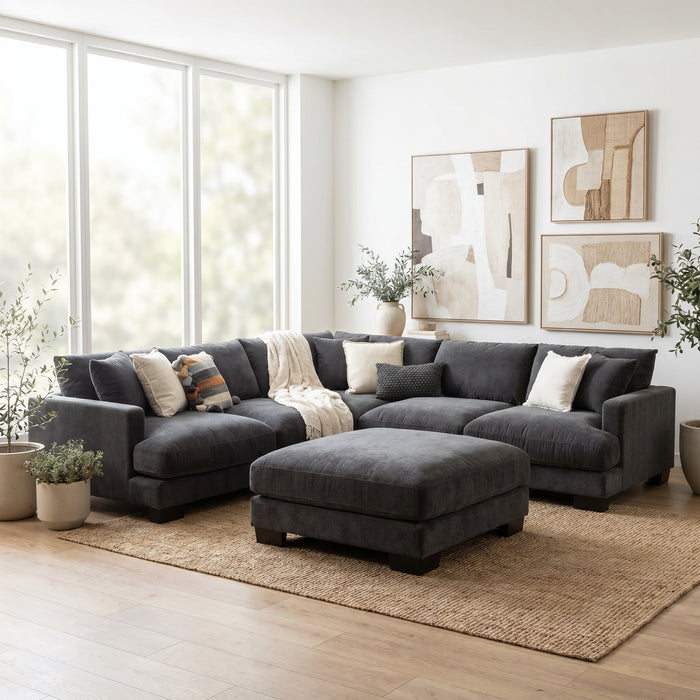 Radcliffe Fabric Chaise & Modular