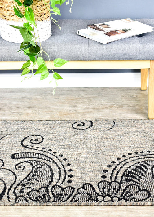 long-island Runner Beige Grey Rug 2902-J48H