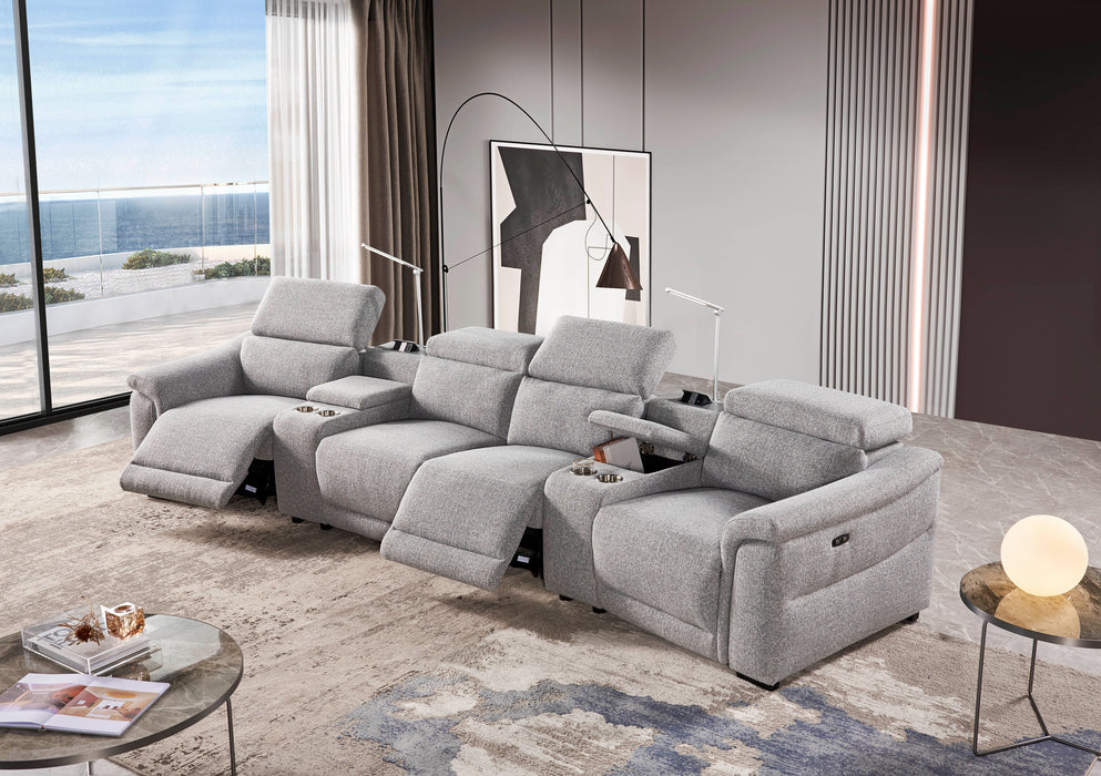 Kavala Fabric Electric Home Theatre Lounge
