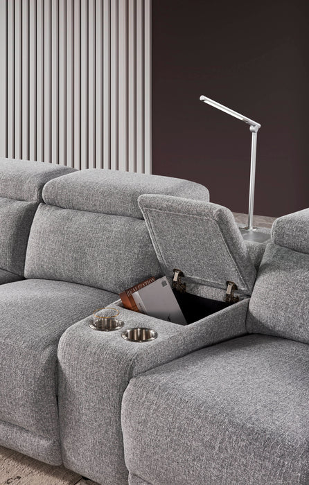 Kavala Fabric Electric Home Theatre Lounge
