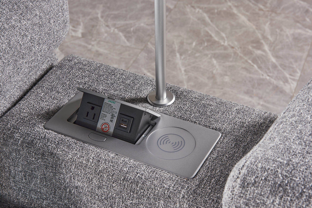 Kavala Fabric Electric Home Theatre Lounge