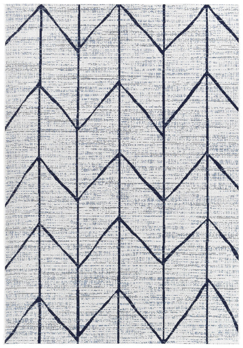 Iris Cream Blue Rug 47274-306