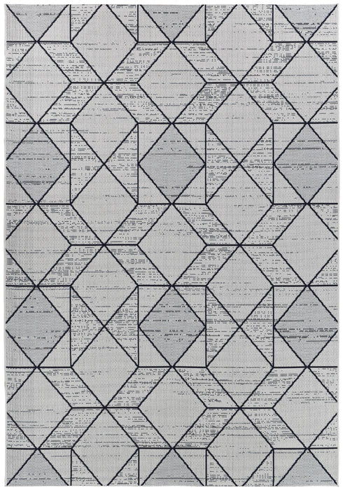 Iris White Blue Rug 47277-396