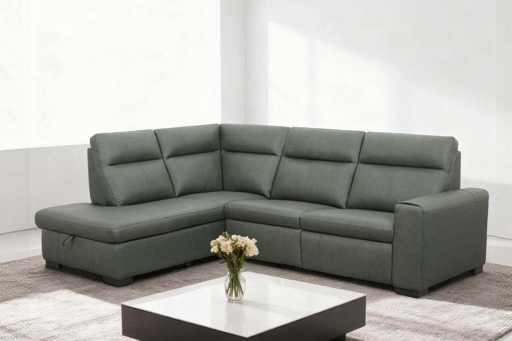 Maddy 4 Seater Leather Electric Modular