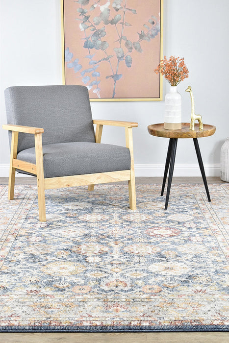 Medina Dark Blue Rug A156A