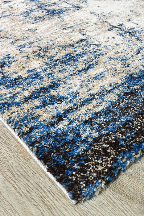 Millard 651 White Blue Rug