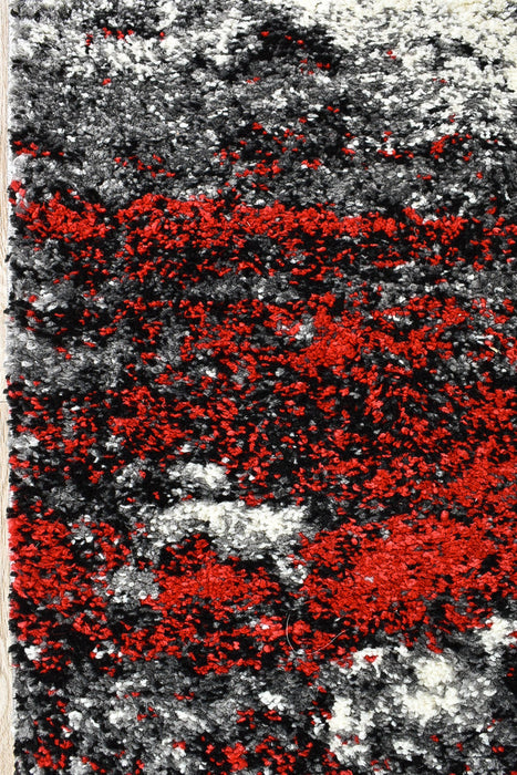 Millard 651 White Red Rug