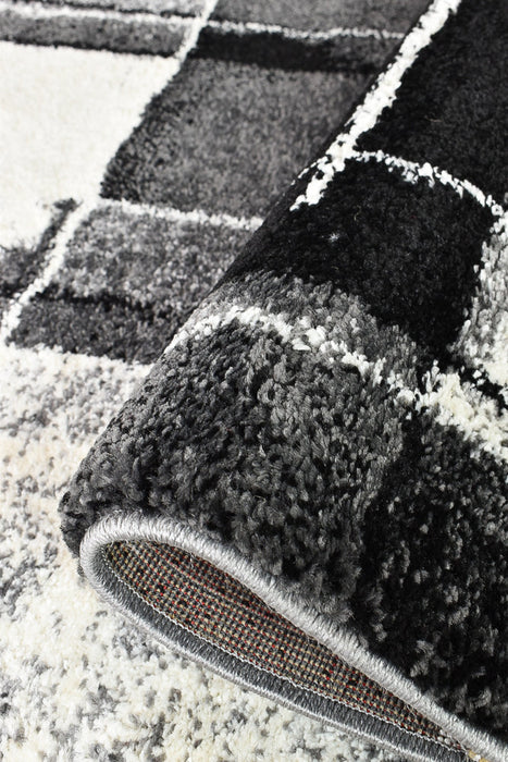 Millard 297 Dark Grey Black Runner