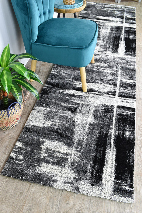 Millard 347 Light Grey Dark Grey Rug