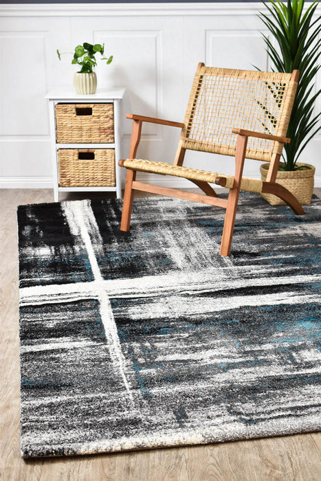 Millard 347 Light Grey Turquoise Rug