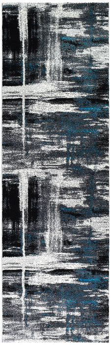 Millard 347 Light Grey Turquoise Rug