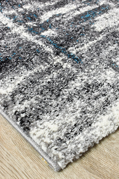 Millard 347 Light Grey Turquoise Rug