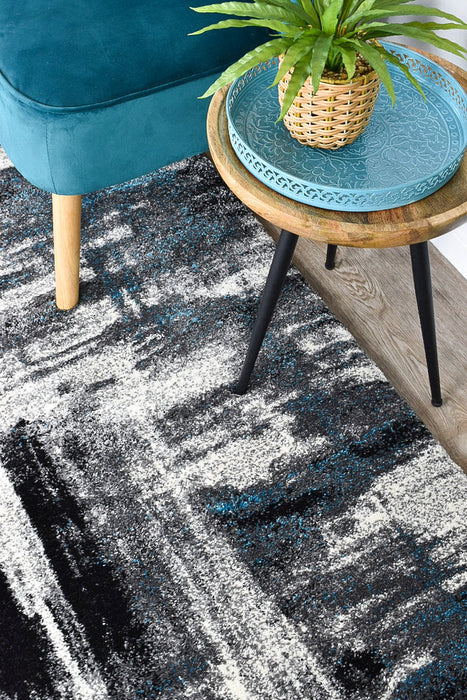 Millard 347 Light Grey Turquoise Rug