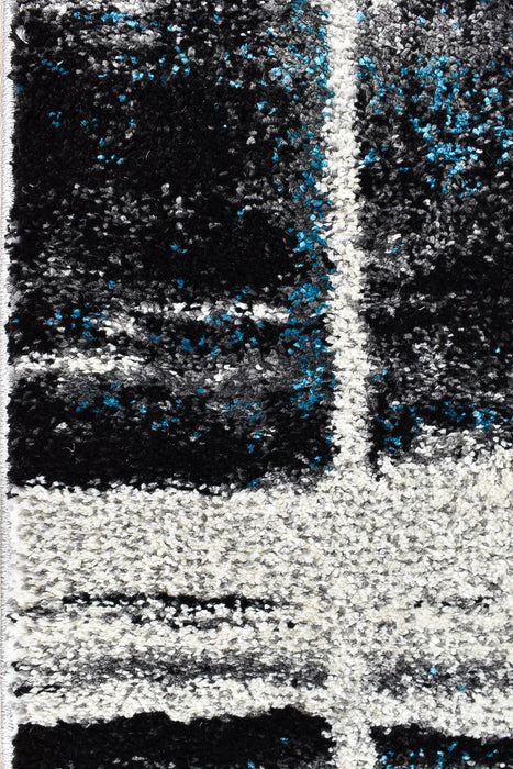 Millard 347 Light Grey Turquoise Rug