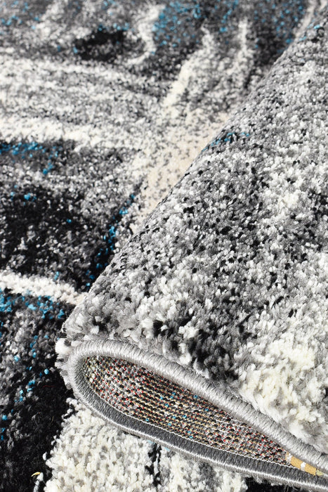 Millard 347 Light Grey Turquoise Rug