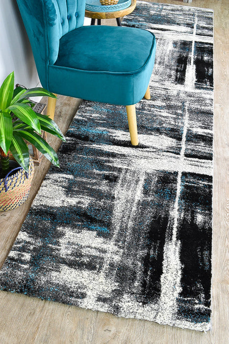 Millard 347 Light Grey Turquoise Rug