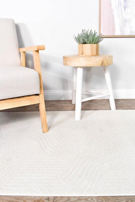 Ontario Ivory Velvet Runner