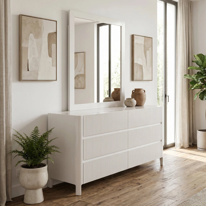 Pari Dresser and Mirror