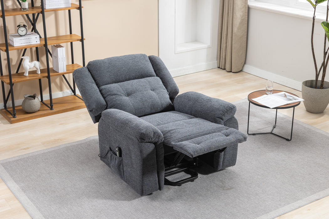 Elias Fabric Power Lift Recliner