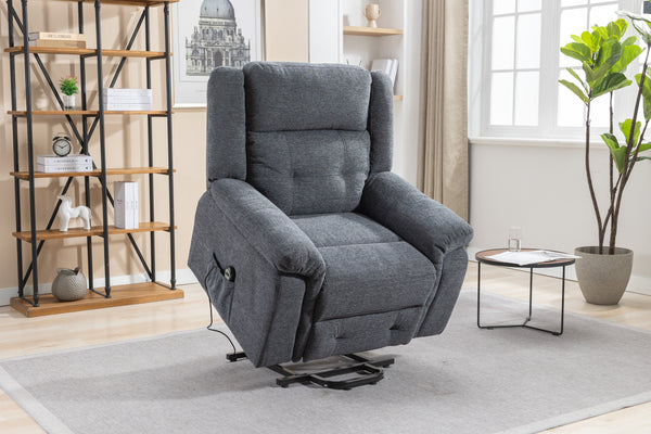 Elias Fabric Power Lift Recliner