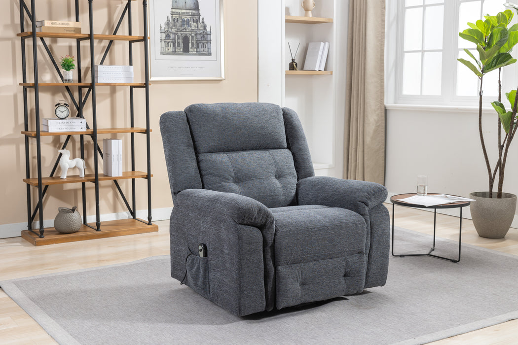 Elias Fabric Power Lift Recliner