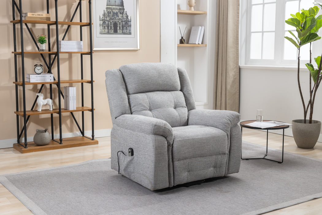 Elias Fabric Power Lift Recliner